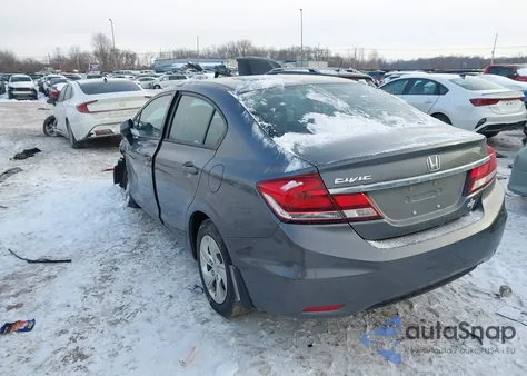 2013 Honda Civic Lx z USA, uszkodzony, nr VIN 19XFB2F56DE024030